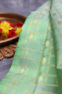Venkatagiri Silk Sea Green Saree