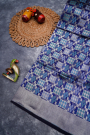 Designer Organza Navy Blue Saree