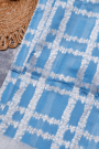 Designer Organza Blue Saree