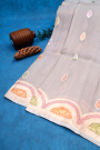 Designer Organza Beige Saree