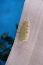 Designer Organza Beige Saree