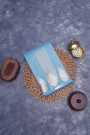 Designer Organza Sky Blue Saree