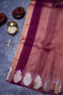Designer Organza Magenta Saree