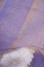 Designer Organza Lilac Saree