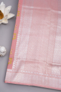 Designer Tussar Georgette Baby Pink Saree