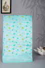 Designer Tussar Georgette Sky Blue Saree