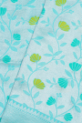 Designer Tussar Georgette Sky Blue Saree