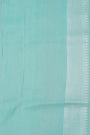 Designer Tussar Georgette Sky Blue Saree