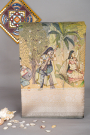Designer Tussar Multicolour Saree