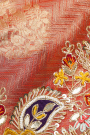 Designer Tissue Red Saree