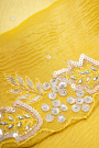 Designer Tissue Yellow Saree