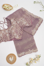 Designer Tissue Lilac Saree