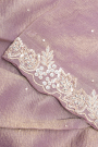 Designer Tissue Lilac Saree