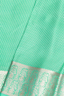 Mysore Crepe Sea Green Saree