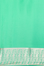 Mysore Crepe Sea Green Saree