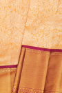 Kancheepuram Silk Orange Saree