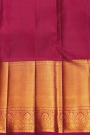 Kancheepuram Silk Orange Saree