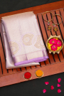 Kancheepuram Silk Lavender Saree