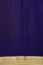 Mysore Crepe Navy Blue Saree
