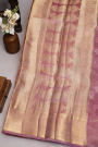 Designer Organza Onion Pink Saree