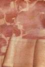 Designer Organza Onion Pink Saree