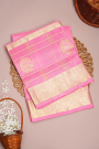 Venkatagiri Silk Pink Saree