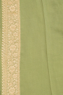 Designer Georgette Light Green Saree
