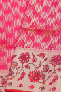 Designer Organza Pink Saree
