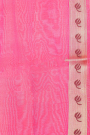 Designer Organza Pink Saree