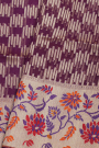 Designer Organza Violet Saree