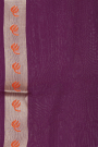 Designer Organza Violet Saree