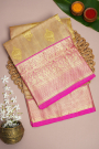 Venkatagiri Silk Beige Saree