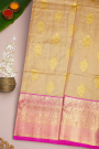 Venkatagiri Silk Beige Saree