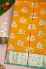 Venkatagiri Silk Mustard Saree