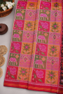 Patola Raw Silk Multicolour Saree