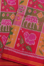 Patola Raw Silk Multicolour Saree