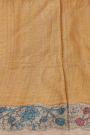 Designer Tussar Beige Saree