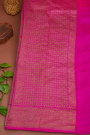 Banarasi Silk Pink Saree