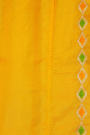 Designer Organza Mustard Saree