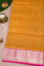 Venkatagiri Silk Mustard Saree
