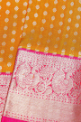 Venkatagiri Silk Mustard Saree