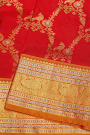 Venkatagiri Silk Red Saree