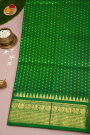 Venkatagiri Silk Mehendi Green Saree