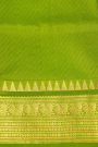 Venkatagiri Silk Mehendi Green Saree
