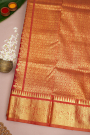 Venkatagiri Silk Maroon Saree