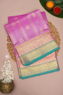 Venkatagiri Silk Pink Saree