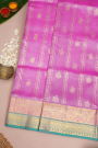 Venkatagiri Silk Pink Saree