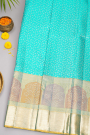 Kancheepuram Silk Sky Blue Saree