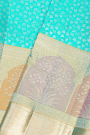 Kancheepuram Silk Sky Blue Saree