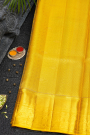 Kancheepuram Silk Mustard Saree